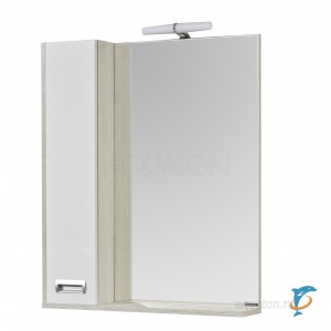 Зеркальный шкаф Aquaton Бекка PRO 70 белый (1A214702BAC20)