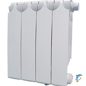 Биметаллический радиатор Teplopribor BR1 350 4 секции, нижнее подключение справа (БР1-350/04 НПП)