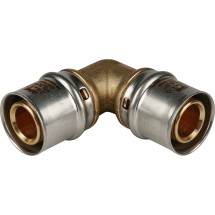 Stout Угольник  90° 26х26 для металлопластиковых труб прессовой — 