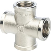 Stout Крестовина ВВ никелированная 1/2 — 