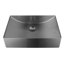 Раковина AltroBagno Futuro 001014 MtGr из нержавеющей стали — 