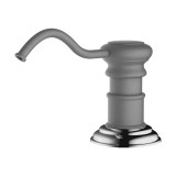 Дозатор для моющего средства OM-01-PL латунь/платина &mdash; 