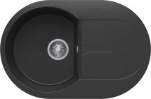 Мойка кухонная Polygran ATOL-760 Чёрный — 