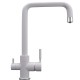 Смеситель для кухонной мойки Ulgran Quartz UQ-019 платина  (UQ-019-04)