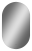 Зеркало Misty Титавин 70 сенсорное, LED холодная подсветка с подогревом