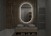 Зеркало Misty Титавин 70 сенсорное, LED холодная подсветка с подогревом