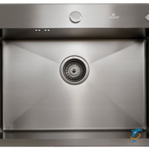 Мойка для кухни Kaiser KSM-6046 нержавеющая сталь, черный матовый  (KSM-6046)