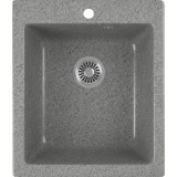 Кухонная мойка GreenStone 41.50х49 см GRS-17-309 цвет темно-серый — 