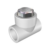 Тройник KALDE комбинированный 25х3/4 с наружной гайкой — Kalde тройник комбинированный с накидной гайкой