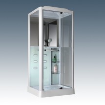 Душевая кабина Loranto Selak CS 126 L 90х100х215 см белая — 