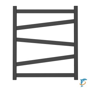 Полотенцесушитель водяной Point Феникс PN15156B П5 500x600, черный  (PN15156B)