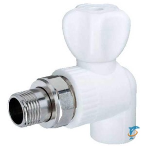 Кран пластиковый Millennium 25-3/4 угловой  (3M42-vre-250c00)