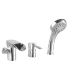 Смеситель встраиваемый Lemark Atlantiss LM3245C на борт ванны — 