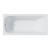 Акриловая ванна CORPA NERA Botticelli 160х75 прямоугольная, универсальная, белый