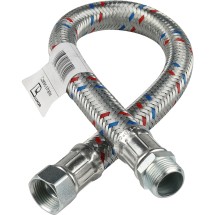 Stout Гибкая подводка для воды  НР 3/4 х ВР 3/4,  длина 600 мм — 