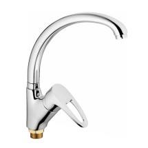 Смеситель для кухни HAIBA HB4165-2 латунь, хром — 