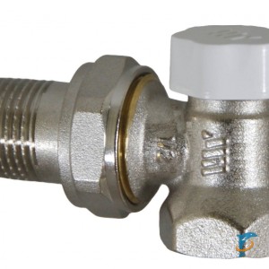 Кран для радиатора нижний, угловой Millennium 1/2 (RKUN1212)