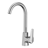 Смеситель Rossinka RS44-23 для кухни с поворотным изливом — 