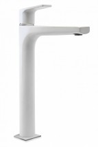 Смеситель для раковины Azario TREYA AZ-156845526 высокий, белый — 