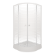 Душевое ограждение Тритон Полосы 100х100 А  (Щ0000061793)