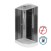 Душевая кабина Niagara Eco NG-4512-14R BLACK (120х80х215) ,стекло мозаика