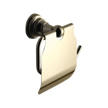 Держатель туалетной бумаги с крышкой Sapho Diamond 1318-17, бронза — 