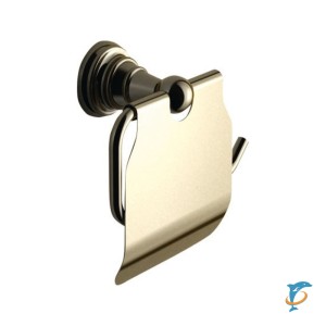 Держатель туалетной бумаги с крышкой Sapho Diamond 1318-17, бронза (1318-17)