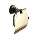 Держатель туалетной бумаги с крышкой Sapho Diamond 1318-17, бронза  (1318-17)