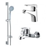 Комплект для ванной комнаты Bravat Eco 3 в 1 &mdash; 