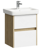 Тумба для комплекта Aqwella City 50 подвесная дуб балтийский — 