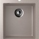 Односекционная мойка с отверстием под смеситель ULGRAN U-404 песочный  (U-404-302)