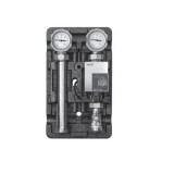 Насосная группа Meibes UK (без смесителя) 1" без насоса &mdash; Область применения:  любой прямой контур, т.е. контур в который можно подавать напрямую теплоноситель с температурой источника тепла (не охлаждая). Чаще всего используется в качестве контура радиаторного отопления, контура загрузки бака ГВС, контура вентиляции