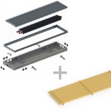 Конвектор ITT.190.200.2400 с решеткой GRILL.LGA-20-2400 brown &mdash; 