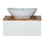 Тумба для комплекта Misty Ива 70 с 1 ящиком подвесная комбинированная — 