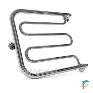 Полотенцесушитель водяной D [1"] 600/800 с полочками+крёпеж  (D 600/800 с полочками)