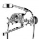 239500000 Retro смеситель для ванны/душа с длинным изливом, душ.гарнитуром, шт  (239500000)