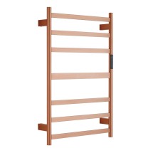 Полотенцесушитель электрический RAGLO R350.06.33 настенный сенсорный с терморегулятором, матовая медь &mdash; Полотенцесушитель водяной «Стандарт» 400/630 Terminus 5 перекладин