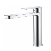 Смеситель для раковины HAIBA HB11617 высокий, латунь, хром — 