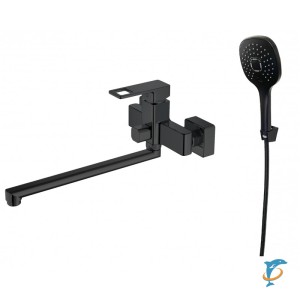 Смеситель для ванны ZOLLEN LUBECK LU62615641 чёрный  (LU62615641)