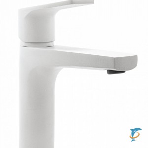 Смеситель для раковины Azario TREYA AZ-156845026 белый (AZ-156845026)