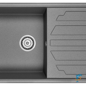Кухонная мойка Granula GR-8601 графит  (GR-8601 графит)