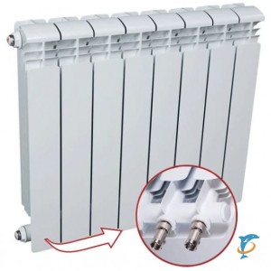 Биметаллический радиатор RADENA VC с нижним подключением CS 350 10 секций   (009010110-03)