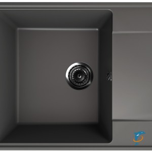 Мойка ULGRAN Quartz Prima 605 Асфальт  (Prima 605-09)