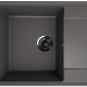 Мойка ULGRAN Quartz Prima 605 Асфальт  (Prima 605-09)