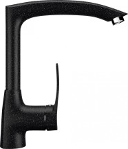 Смеситель для кухонной мойки Ulgran U-005 черный — 