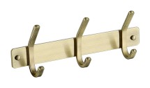 Планка KAISER с 3-мя крючками H0053 бронзовый — 