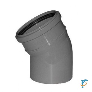 Отвод канализационный Ф50-30* (Политек)  (100530)