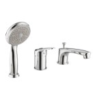 Смеситель встраиваемый Lemark Luna LM4145C на борт ванны &mdash; 