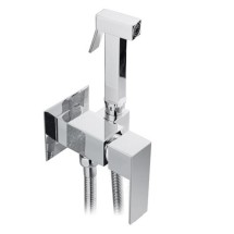 Смеситель для биде встроенный с гигиеническим душем Хром Kaiser Sonat 34777 — 