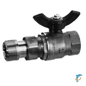 Шаровой кран Oventrop Ду 25  (1406394)